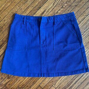 Lucy and Yak Blair Skirt - Sodalite Blue - UK 16 (US 12)